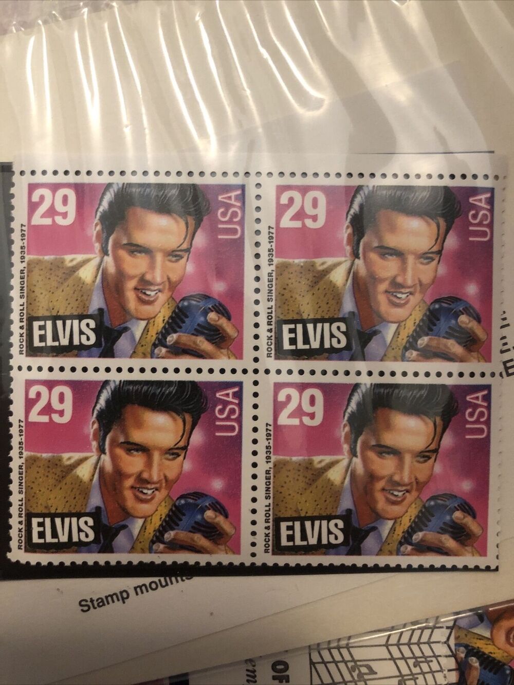 NEW USPS 1993 Elvis Presley Commemorative Edition Complete Stamp Collection